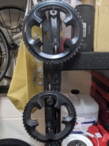 Chainrings that are worn